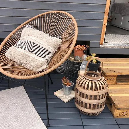Tinyhouse Luna With Ac, Bbq And Beautiful View Apartamento